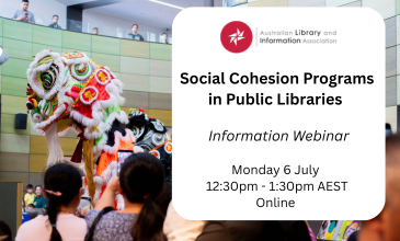 Social Cohesion Programs – Public Libraries Information Webinar